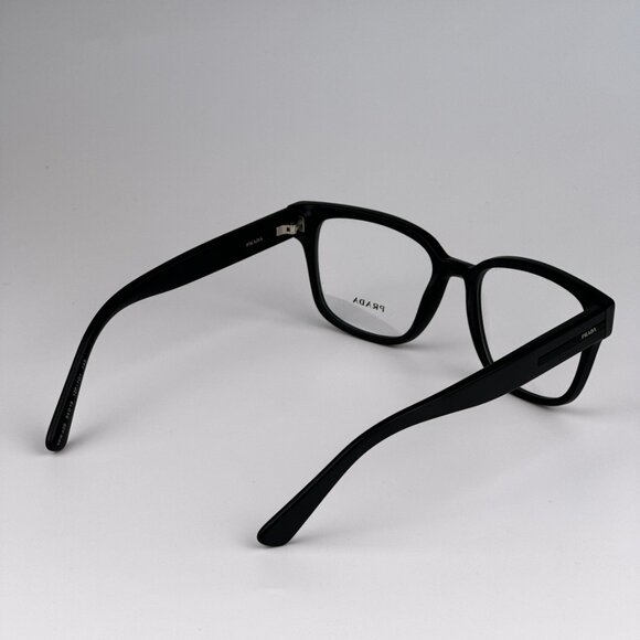 Prada PRA09V 12P1O1 BRAND NEW Eyeglasses Matte Black Square Unisex - Picture 6 of 11